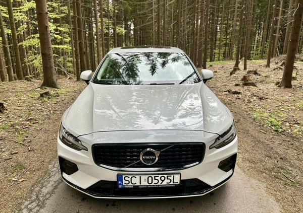 Volvo S60 cena 114500 przebieg: 46000, rok produkcji 2019 z Wisła małe 254